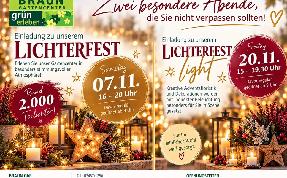 Lichterfest 2026